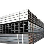 Black ERW Carbon Steel Pipes 30mm Square Rectangular Steel Tube