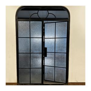China black Retro Modern Steel Windows And Doors Durability And Low Maintenance factory