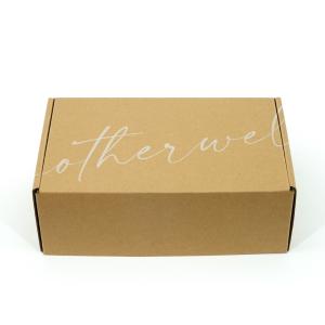 China Small Cardboard Corrugated Folding Garment Packaging Box ISO 9001 / 14001 Certified factory