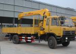 Durable Cargo Mobile Truck Loader Crane With 55 L/min Max Oil Flow