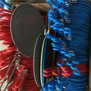 FDA Kitchen Silicone Splatter Cover With Foldable Handle 33cm