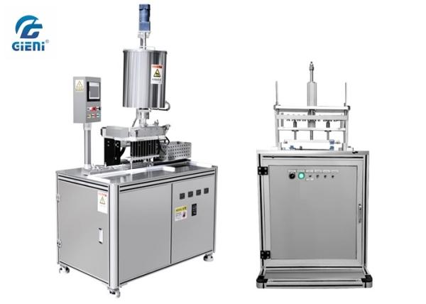 Professional Lipstick Filling Machine Vacuum Mould Releaser Temperature