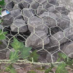 China 2x1x1m Galvanised Gabion Baskets Hexagonal Soil Retaining on sale