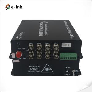 China 8Ch 5MP HD-AHD/CVI/TVI/CVBS 4-In-1 Coaxial to Fiber Optic Converter factory