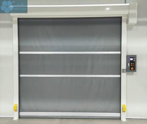 China Industry Warehouse PVC Plastic Fabric Curtain Clean Room High Quality Electric Fast Acting PVC High Speed Roller Door factory