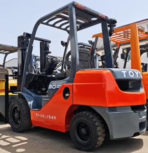 China Used Toyota 30 Forklift Three Tons and Three Meters Secondhand Diesel Lifting Machine Toyota factory