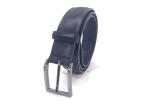 Handmade Genuine 100% Cow Leather Dress Belts For Men Brushed Gunmetal Metal