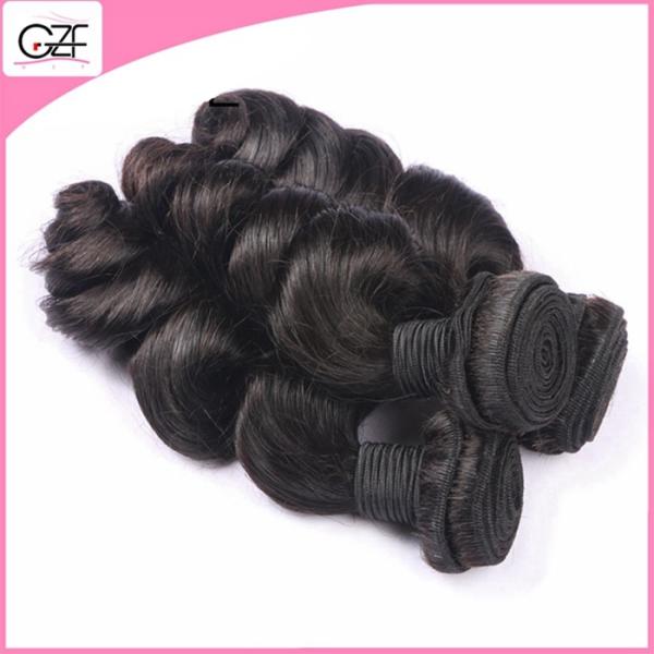 Tangle Free Pretty Brazilian Virgin Loose Wave Hair 3pcs Mixed Length Virgin