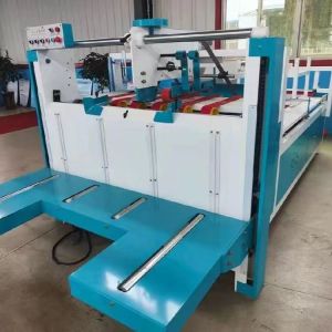 Powerful Semi-Auto Carton Folder Gluer Machine for Min Dimensions of Carton