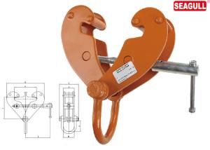 China hand operated Beam Clamp Lifting Clamps shackle type for construction use factory