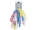Self - Adhesive Curling Ribbon Bow , Jewel - Tone Mix , 12 - Count 1/ 4 inch