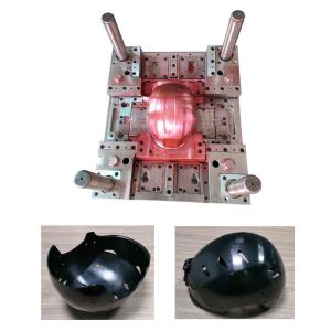 China OEM 500000 Shots Injection Plastics Bicycle Helmet Mold S50C Single Cavity factory