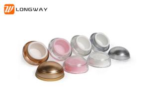 China 5g ball shape face cream jar lip balm ball container cosmetic jars and bottle factory