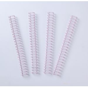 Nanbo 0.5'' Custom Double Loop Binding Wire Ring Electroplated