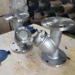 Complete Certificate Stainless Steel SS304 SS316 PN16 Flanged Y Strainer for