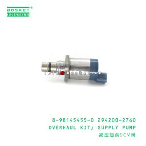 China 8-98145455-0 294200-2760 8981454550 2942002760 Supply Pump Overhaul Kit For ISUZU TF factory