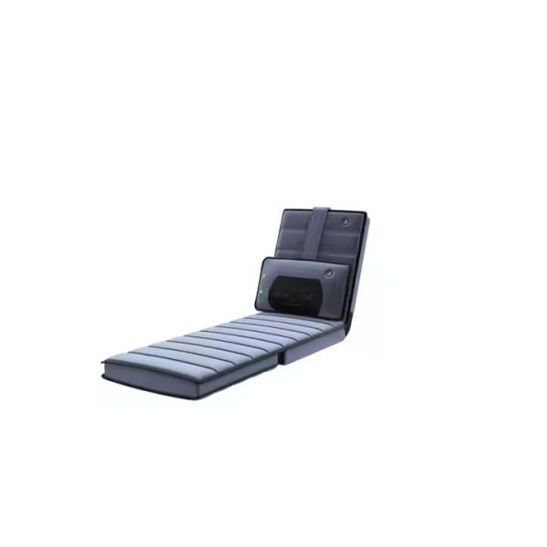 Remote Control Foldable Massage Mattress Ultra-Soft Plush Fabric Suitable for