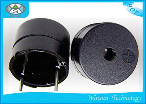 Low Price Black Electromagnetic Buzzer / Size D12xH9.5mm / Internal Drive With