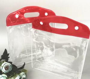 China Heat Seal Transparent Gift Bags Customized Color For Shopping / Promotion factory