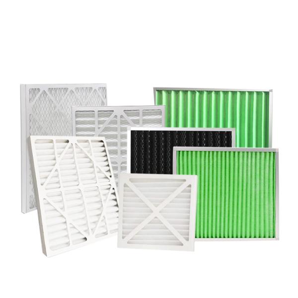 G2 G3 G4 Panel Filters MERV3 4 Aluminum Mesh Frame Synthetic Fiber Air Filter