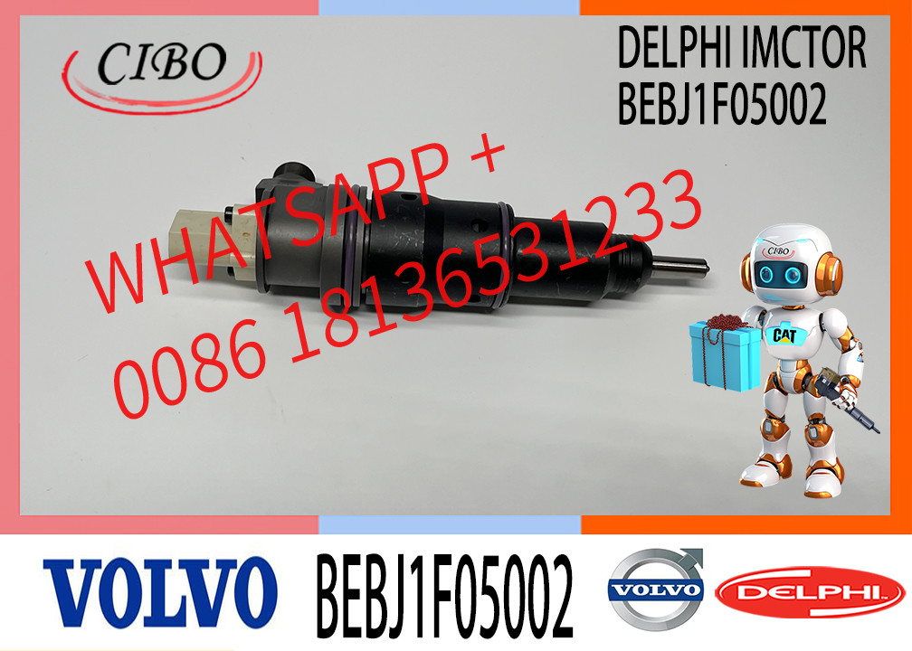 Diesel Engine Common Rail Fuel Injector 22282199 22282202 22301418 BEBJ1F05002 For Vol-vo Trucks