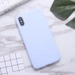 Finger Grease Free Shockproof Phone Cases Ultra Light Candy Color for Iphone XS