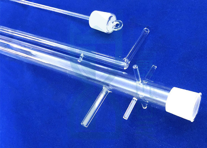 Heaters Transparent Quartz Glass Test Tube Cylinder Fused Silicon Lab Glassware