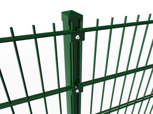 China 50×200mm Garden Security Twin Wire Mesh Fencing / Fence Heat Treated factory