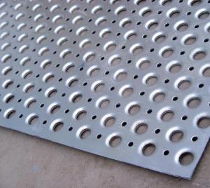 China Mini cold rolled perforated aluminum sheet metal mesh factory