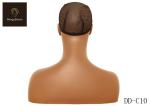 Washable Pierceable Mannequin Head Shoulders With Meticulous Makeup