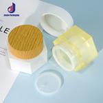 120ml 100ml Cosmetic PETG Bottle Hexagon Shaped Bottle Customized With Pump Head