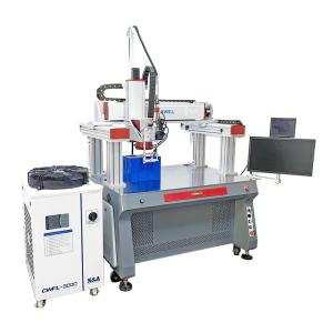 China Aluminum Nickel Busbar Automatic Gantry Laser Welding Machine For Prismatic Lithium Battery Pack on sale