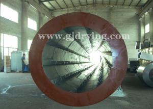 China 6r/min Natural Gas Heating Rotary Gypsum Dryer factory