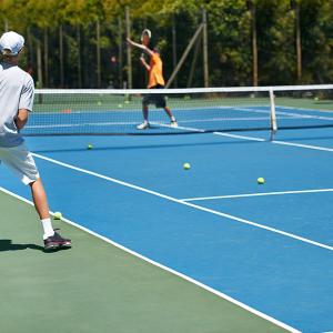 China Acrylic Rubber Multi-purpose Sport Court Flooring Tennis Court Flooring Surface factory
