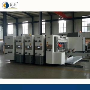 Auto Flexo Printer Slotter Machine / Carton Manufacturing Machine High Speed