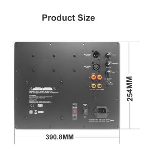 Professional 1000W Subwoofer Plate Amplifier with Premium Material and Superior