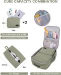 TSA Personal Item 40L Waterproof Large Carry on Airline Approved Travel Bag with
