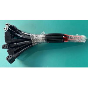 30A Three Vertical Plug Battery Wire Harness High Temperature Resistant Flame