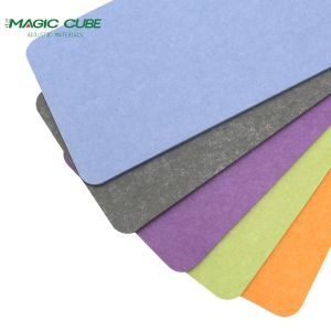 China 100% Polyester Fiber Material Acoustic Panel PET Divider for Office factory