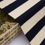 High Quality And Fashionable Healthy Breathable Striped Knit Fabric For T-Shirt