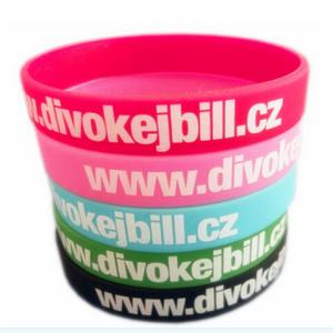 China Personalized Silicone rubber bracelets factory