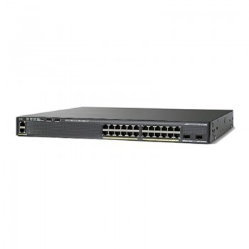 24 Port PoE IP Lite SFP Switch WS-C2960XR-24PD-I with VLAN Support and Private