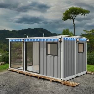 China Anti Corrosive Converted Prefabricated Container House Modular Home 20ft factory