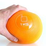 1KG Functional Training Heavy Slam Balls Easy Grip Durable Pvc Workout Ball