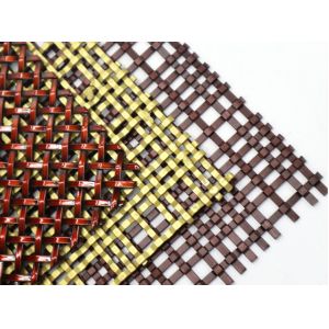 Custom Anodized Architectural Metal Mesh Partition Wall Divider