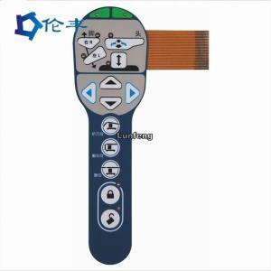 China 3M468 Adhesive FPC Membrane Switch Home Device LEDs Membrane Push Button Switch on sale