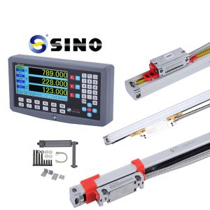 China Taper Measurement Tool Collection With SINO SDS2-3VA 3 Axis DRO Digital Readout System And KA300 Glass Linear Ruler factory