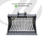 Professional Tools Tilting Excavator Buckets Sale 1500mm Width Skeleton