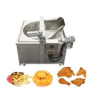 China Banana Plantain Chicken Industrial French Fries Frying Machine factory