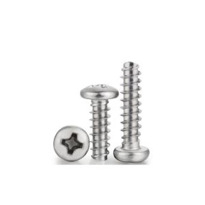 OEM Supported Stainless Steel M3.5 Metric Thread Black Self Tapping Screw with